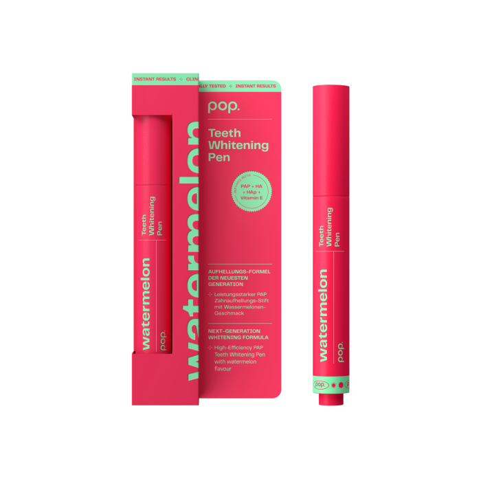POP. Watermelon Flavored Whitening Pen 4ml