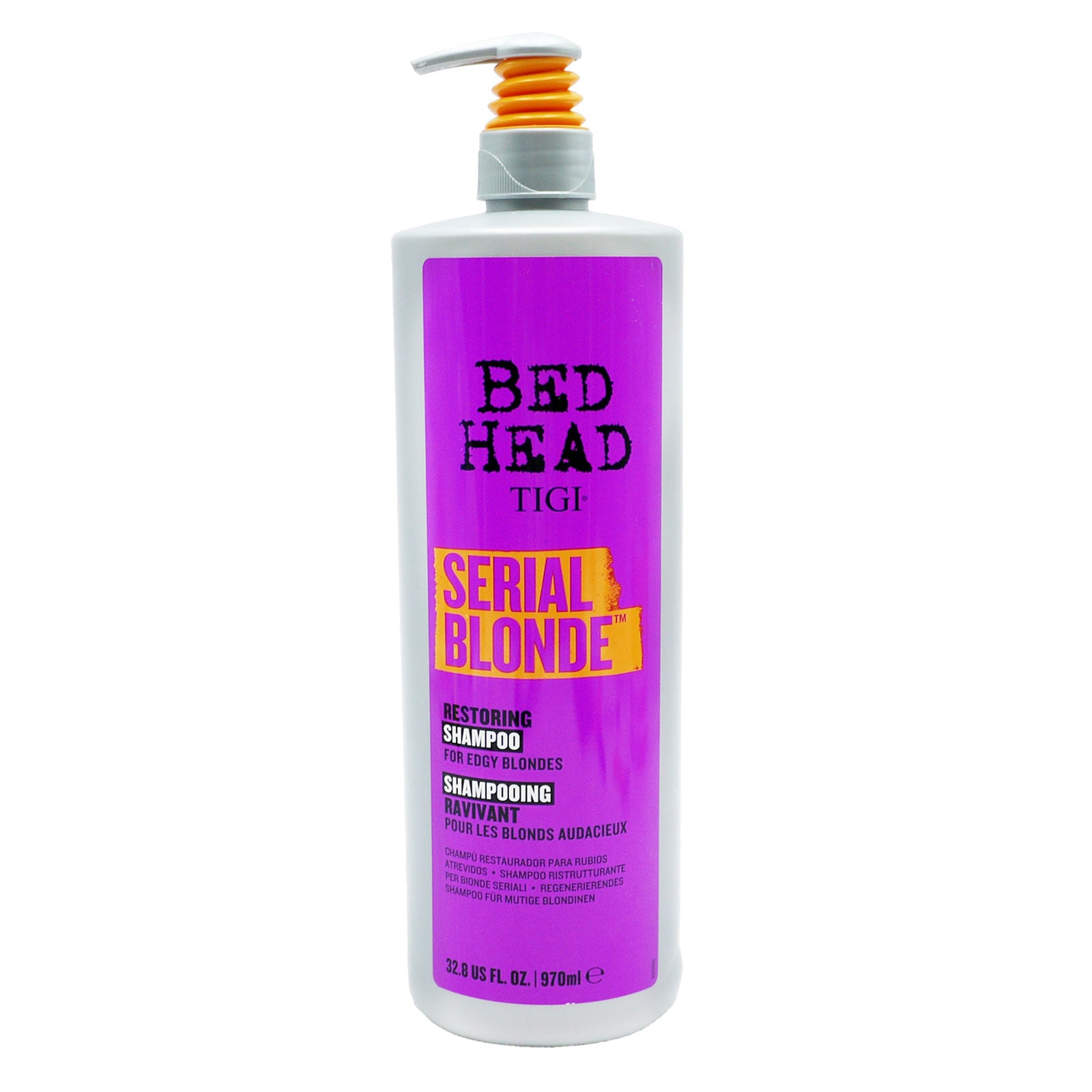 TIGI BED HEAD serial blonde restoring shampoo 970 ml