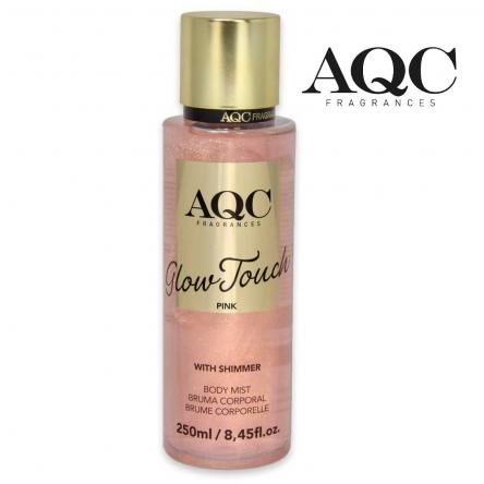 AQC FRAGRANCES GLOW TOUCH PURPLE shimmer body mist 250 ml