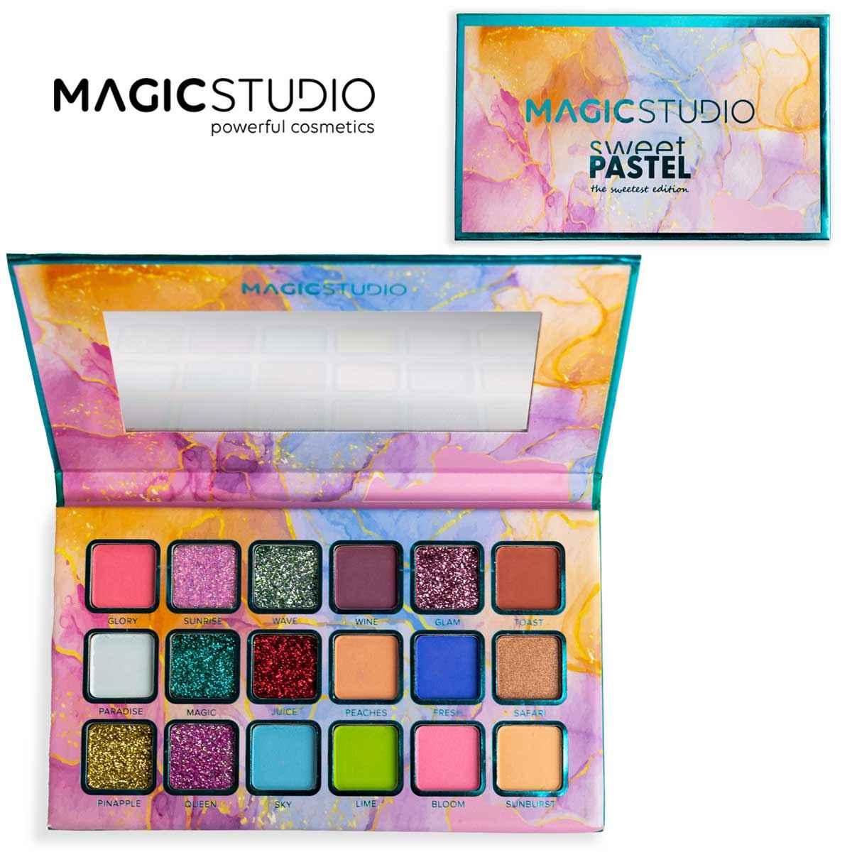 MAGIC STUDIO EYESHADOW PALETTE 12 colors #nature