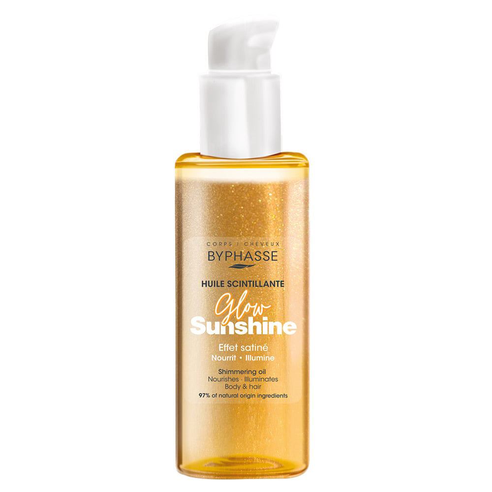 BYPHASSE GLOW SUNSHINE shimmer oil 100 ml