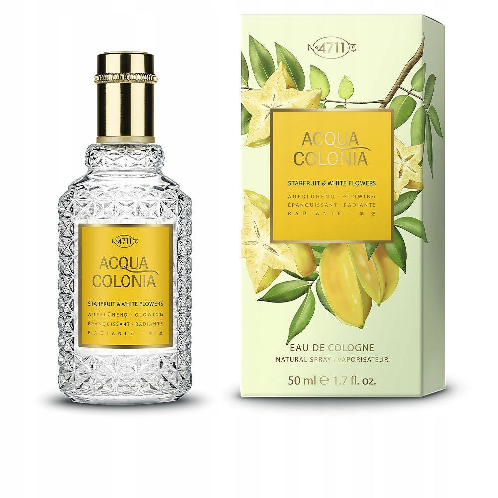 4711 ACQUA COLONIA STARFRUIT & WHITEFLOWERS eau de cologne spray 50 ml