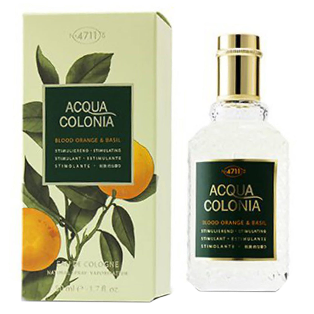 4711 ACQUA COLONIA Blood Orange & Basil eau de cologne splash & spray 50 ml