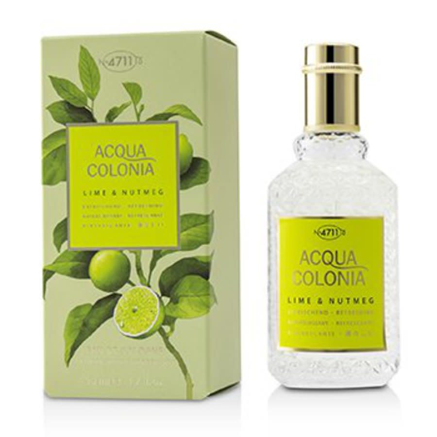 4711 ACQUA COLONIA Lime & Nutmeg eau de cologne splash & spray 50 ml