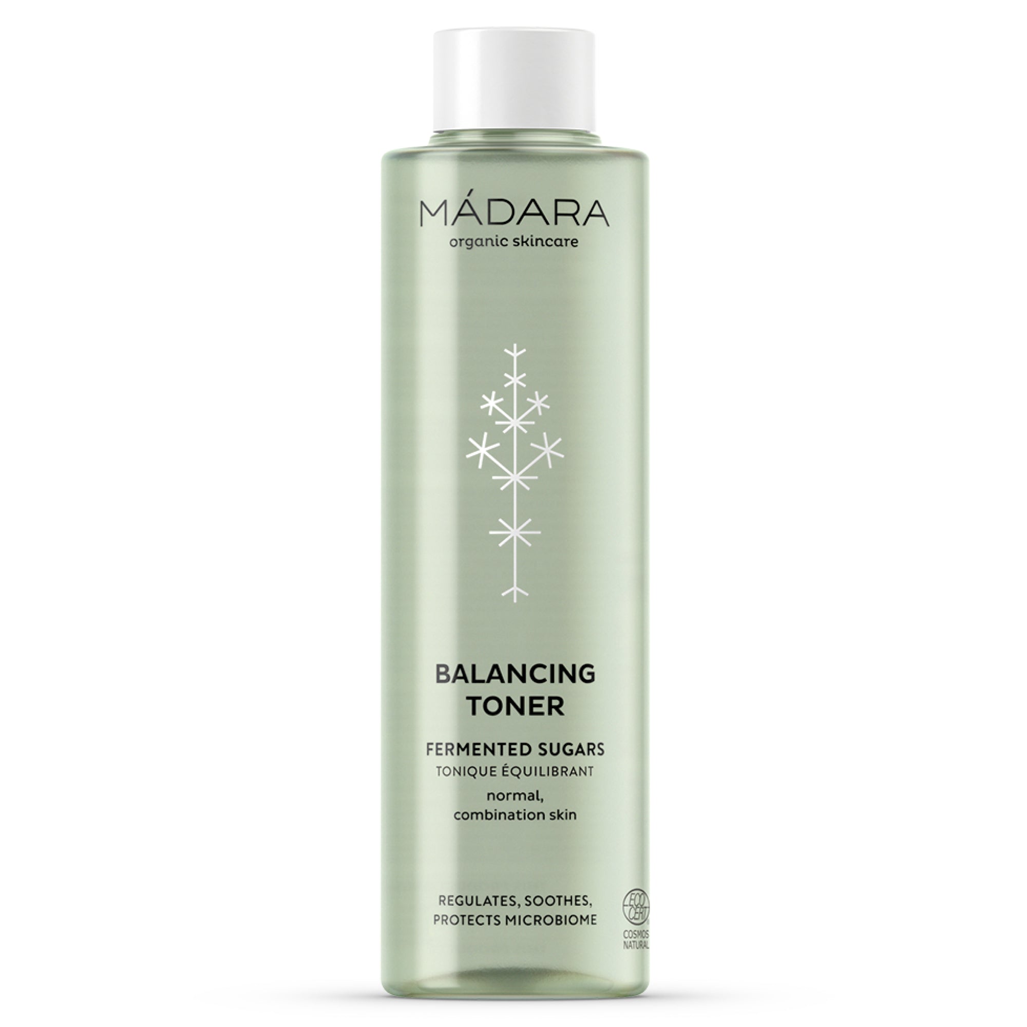 MÁDARA ORGANIC SKINCARE BALANCING TONER fermented sugars normal&combination skin 200 ml