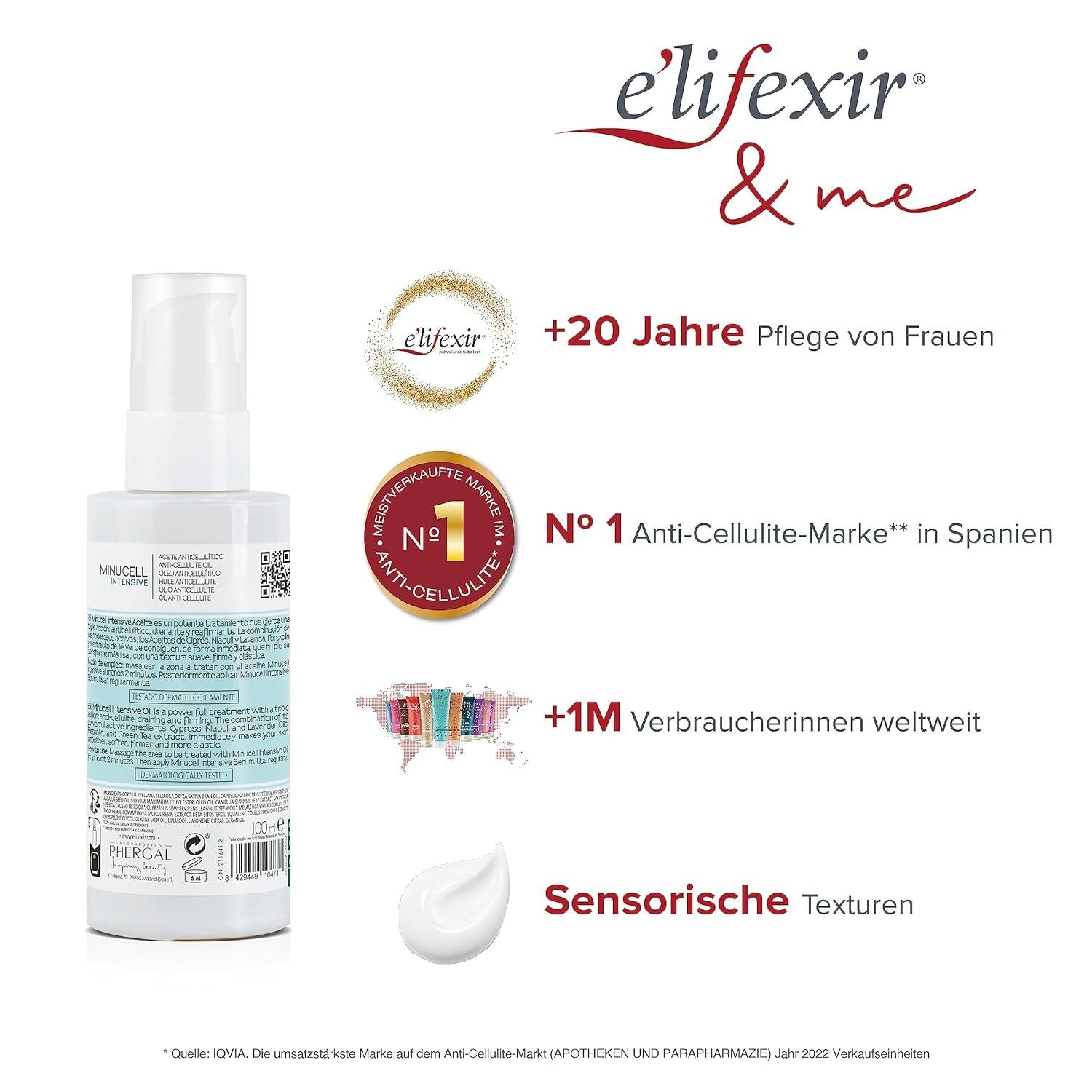 E'LIFEXIR MINUCELL INTENSIVE anti-cellulite oil 100 ml