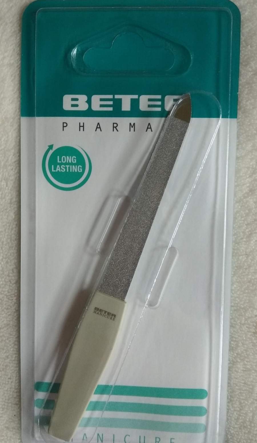 BETER Sapphire nail file 15.7 cm 1 pc