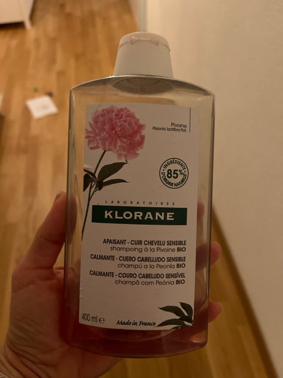 KLORANE A LA PEONY BIO soothing shampoo duo 2 x 400 ml
