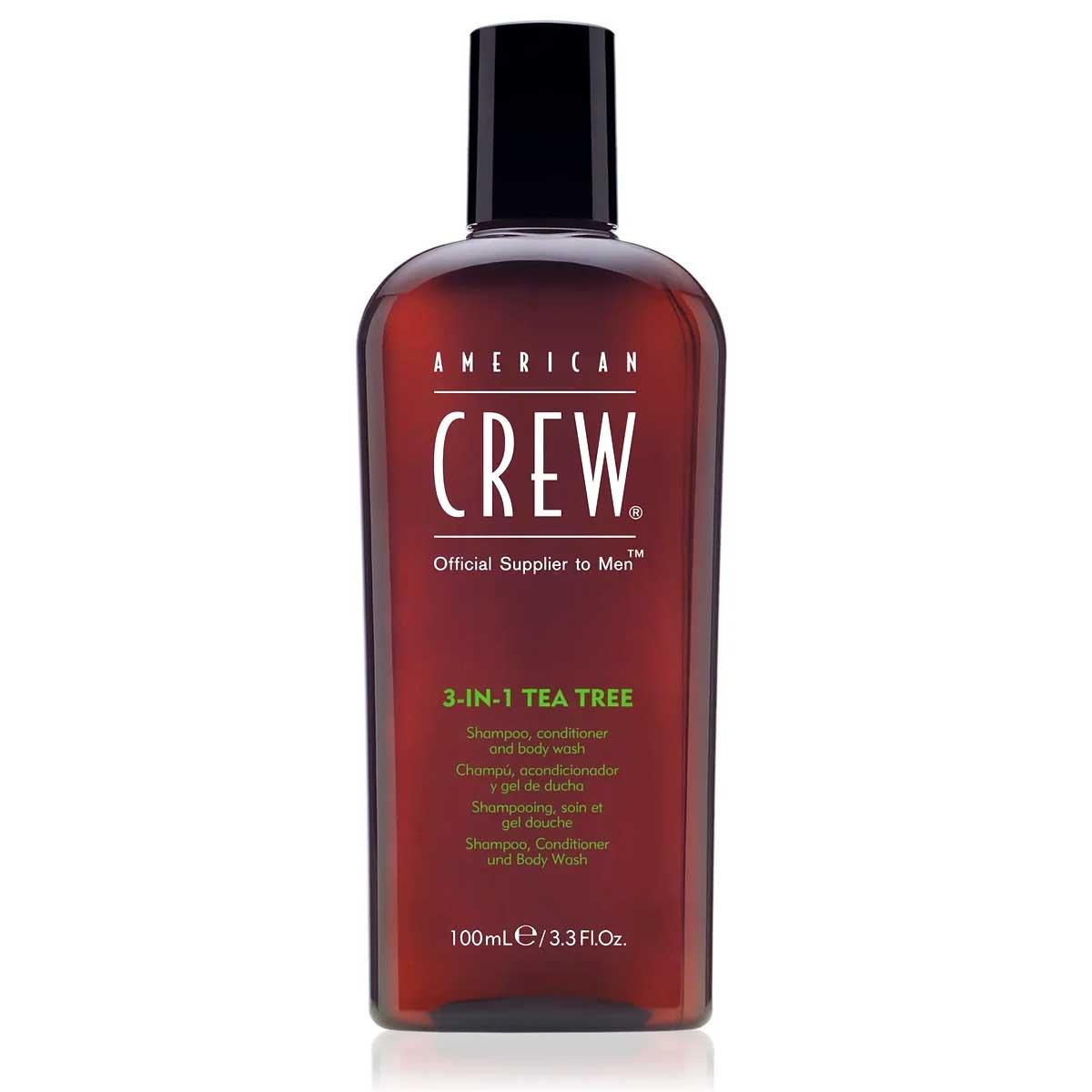 AMERICAN CREW TEA TREE 3 in 1 shampoo, conditioner and body wash 450 ml