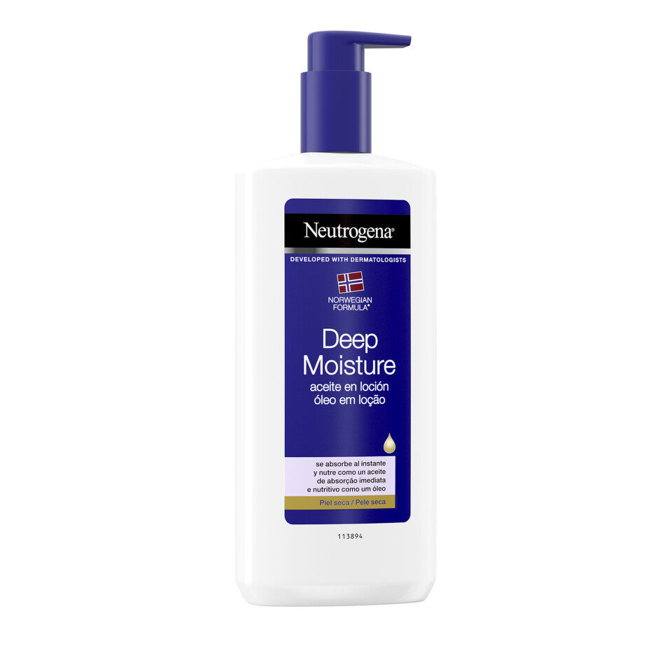 NEUTROGENA DEEP MOISTURE body lotion oil 400 ml