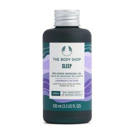 THE BODY SHOP SLEEP lavender &amp; vetiver massage oil 100 ml