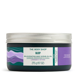 THE BODY SHOP SLEEP exfoliating body oil lavender &amp; vetiver 275 gr
