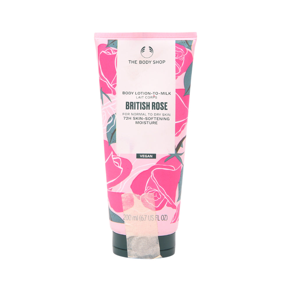 THE BODY SHOP BRITISH ROSE body lotion 200 ml