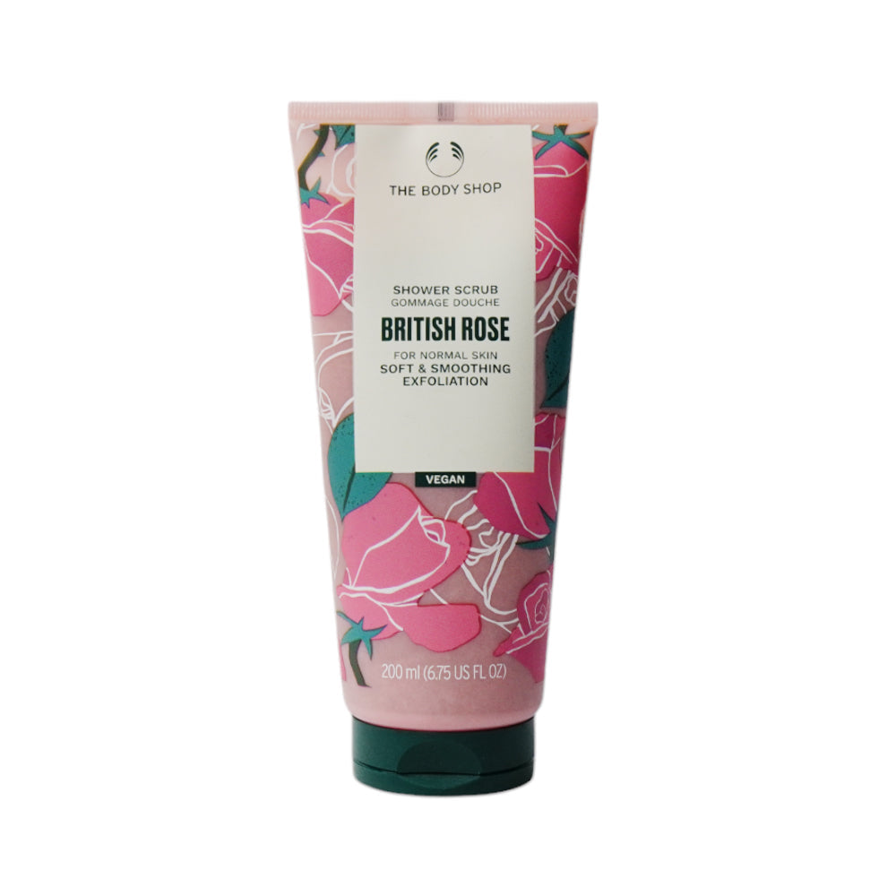 THE BODY SHOP BRITISH ROSE shower scrub 200 ml