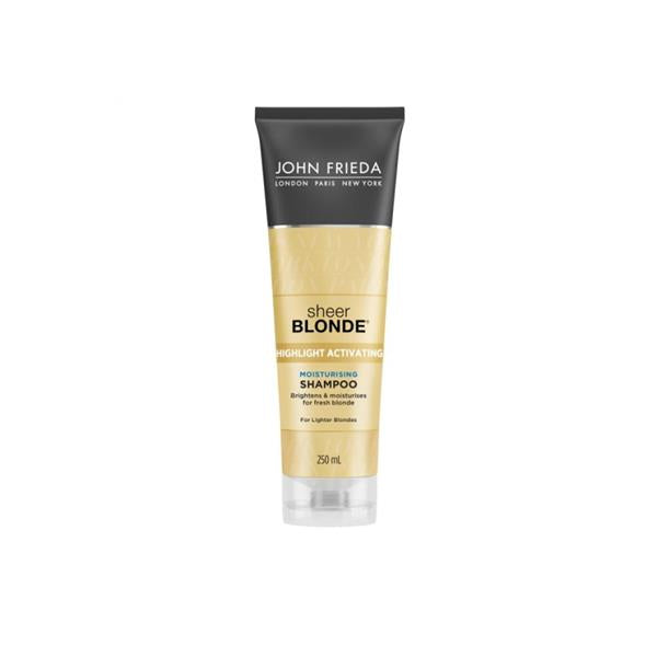 JOHN FRIEDA SHEER BLONDE moisturizing shampoo for blonde hair 250 ml