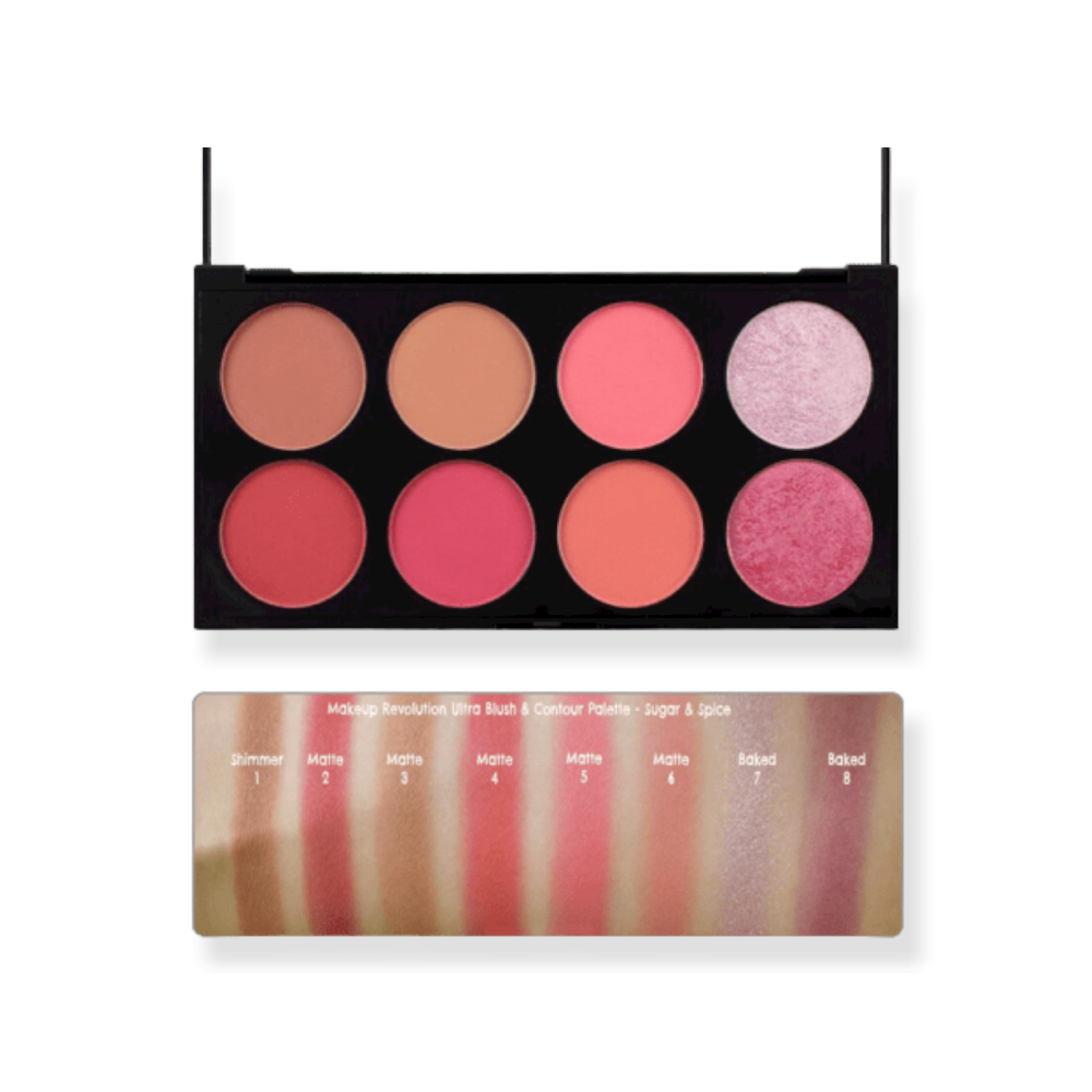 REVOLUTION MAKE UP BLUSH PALETTE sugar and spice 12,8 gr