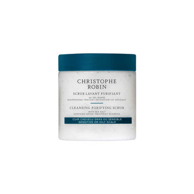 CHRISTOPHE ROBIN CLEANSING purifying scrub with sea salt 75 ml