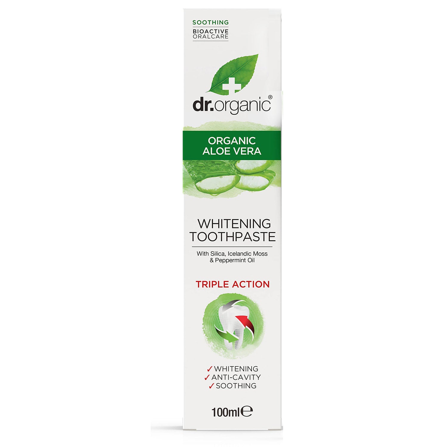 DR. ORGANIC ALOE VERA pasta de dientes 100 ml