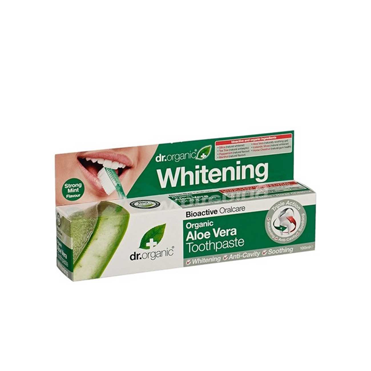 DR. ORGANIC ALOE VERA pasta de dientes 100 ml