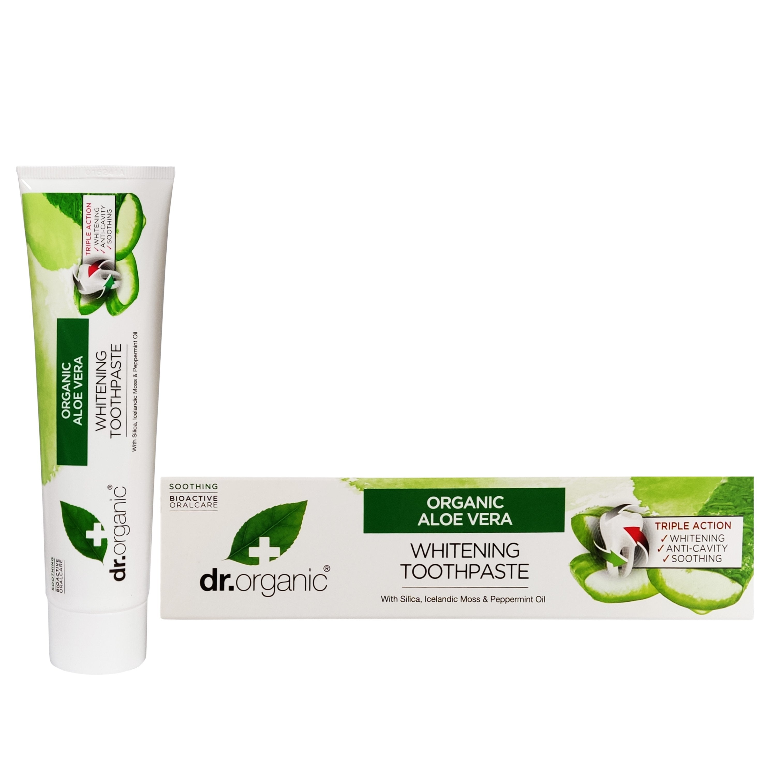 DR. ORGANIC ALOE VERA pasta de dientes 100 ml