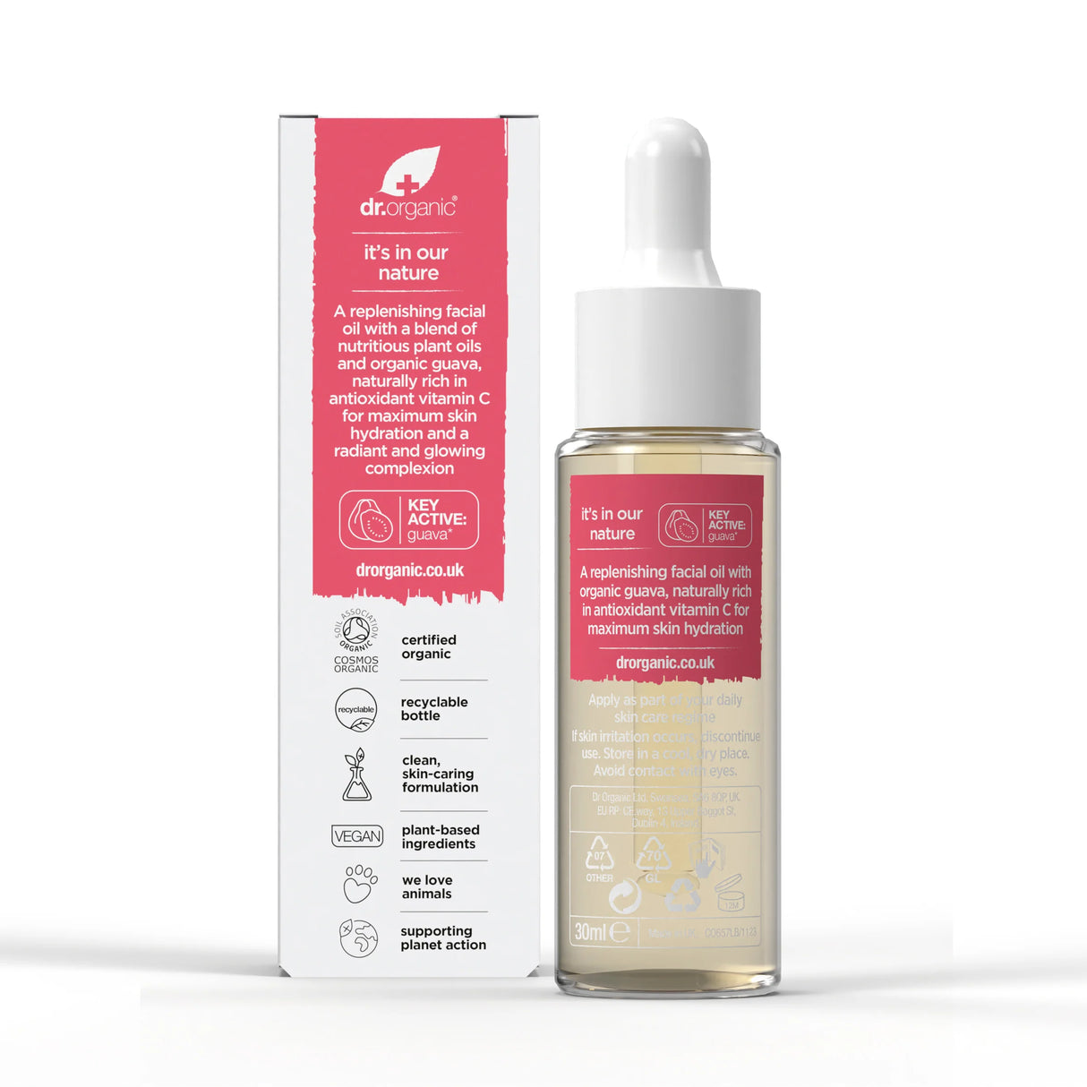 DR. ORGANIC GUABA facial serum with vitamin C 30 ml