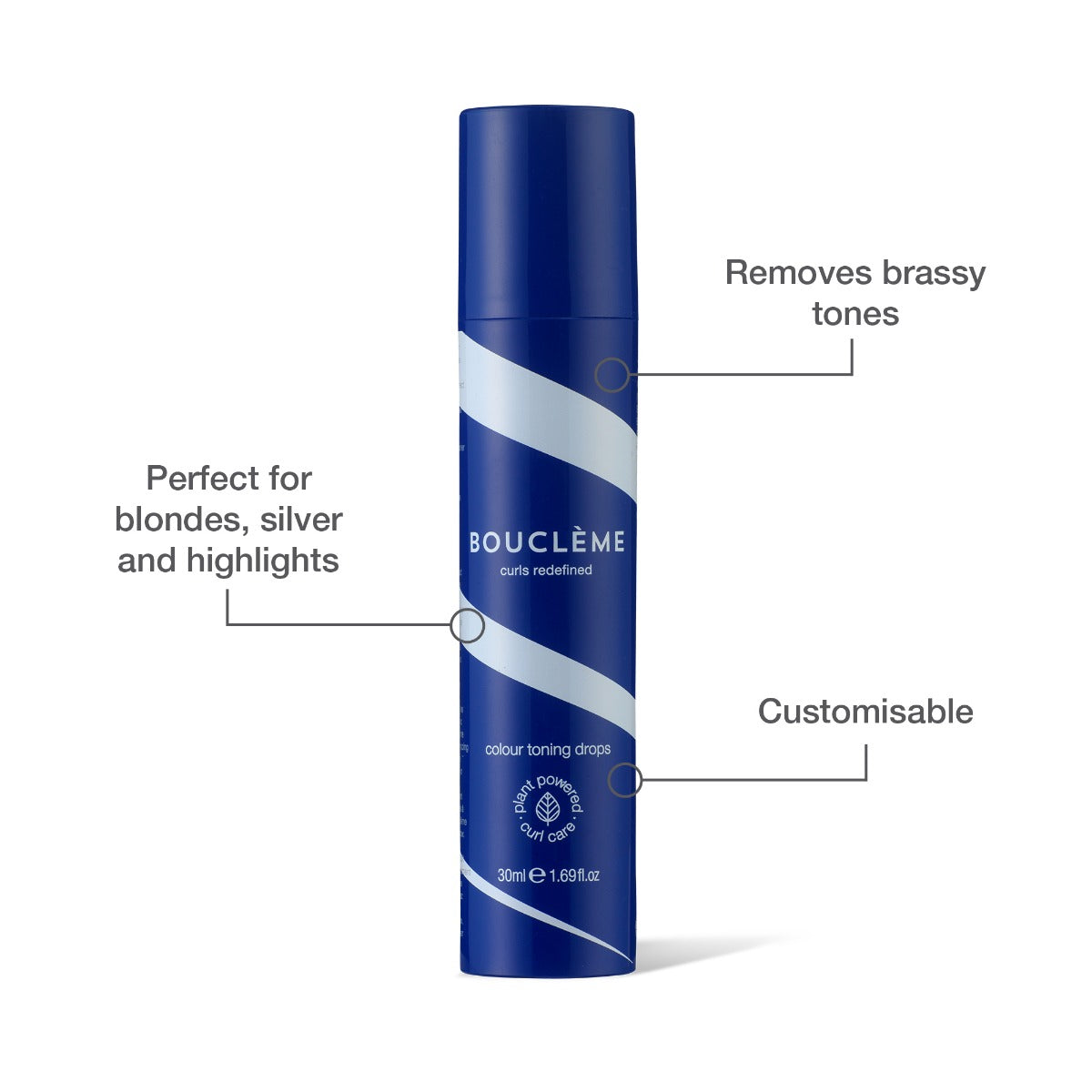 BOUCLÈME CURLS REDEFINED colour toning drops 30 ml