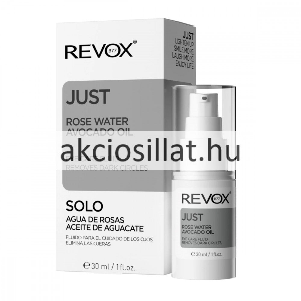 REVOX B77 JUST rose water avocado oil fluid 30 ml