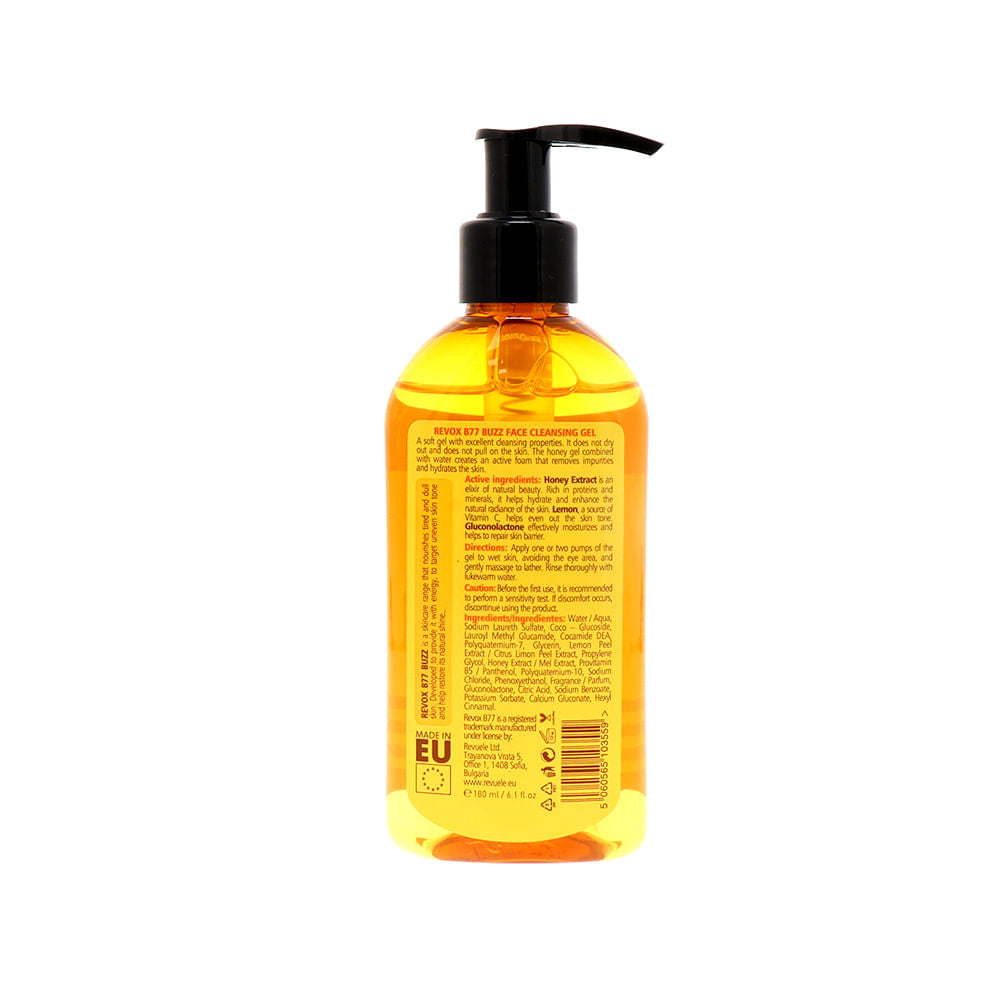 REVOX B77 BUZZ face cleansing gel 180 ml
