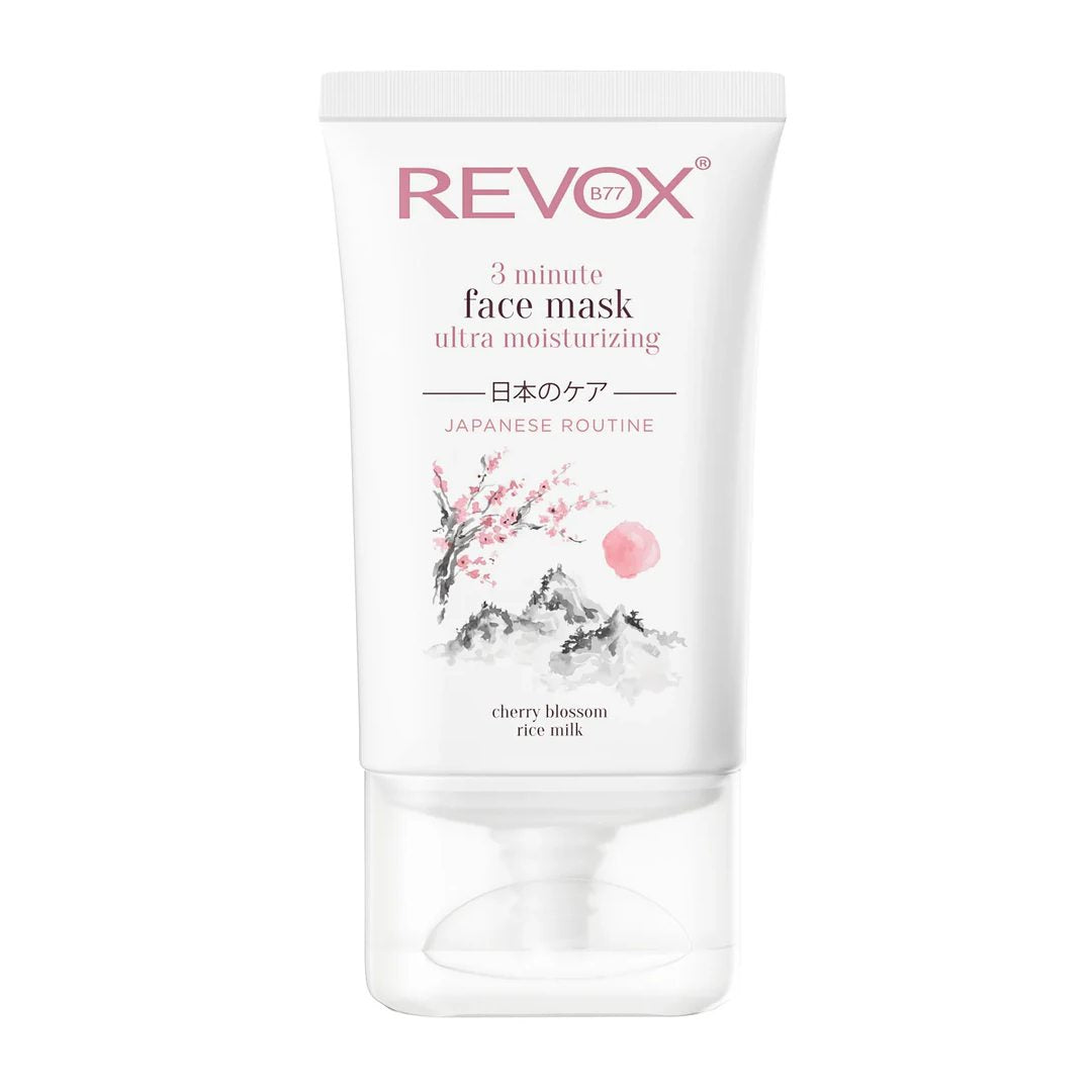 REVOX B77 JAPANESE RITUAL 3 minute face mask ultra moisturizing 30 ml