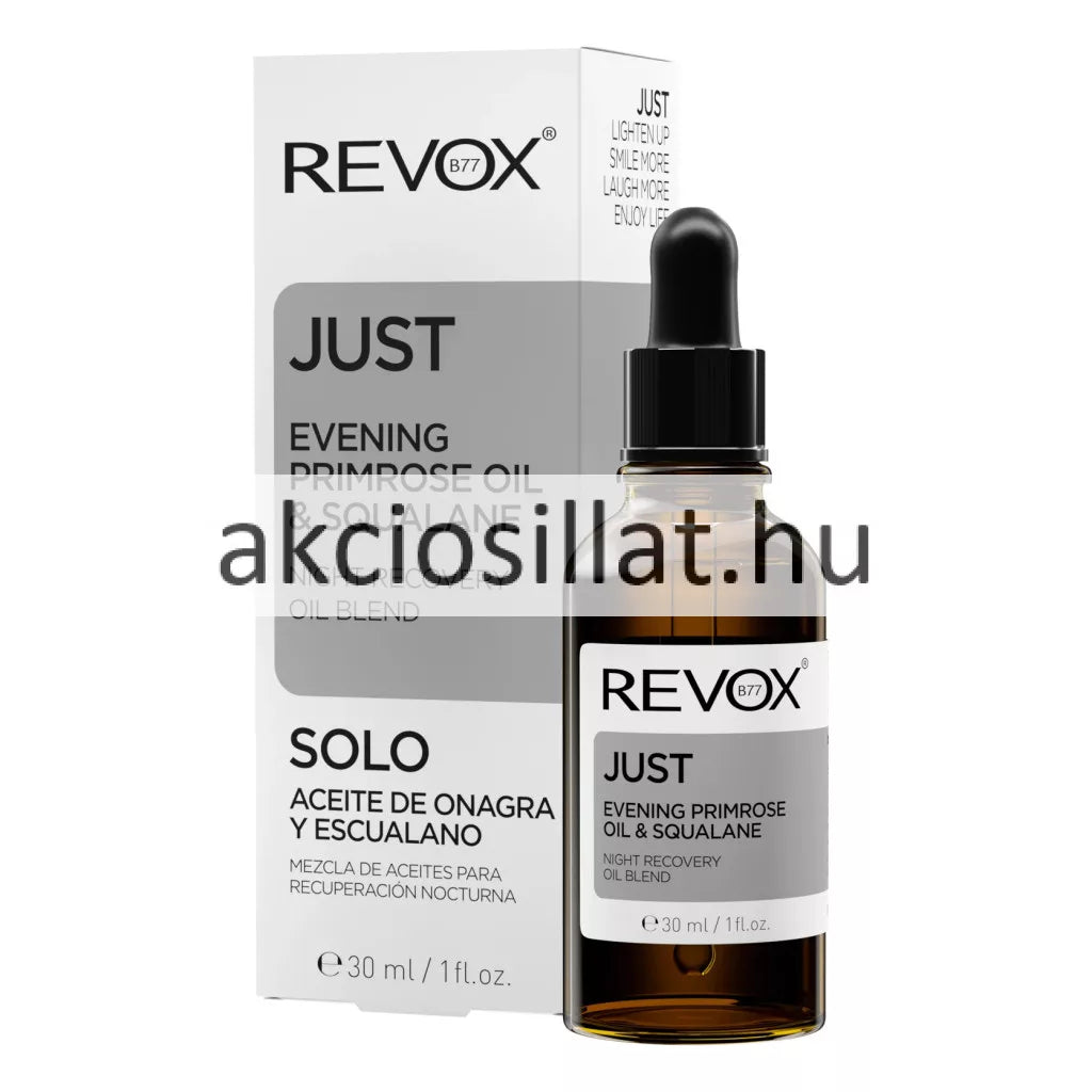 REVOX B77 JUST evening primrose oil &amp; squalane 30 ml