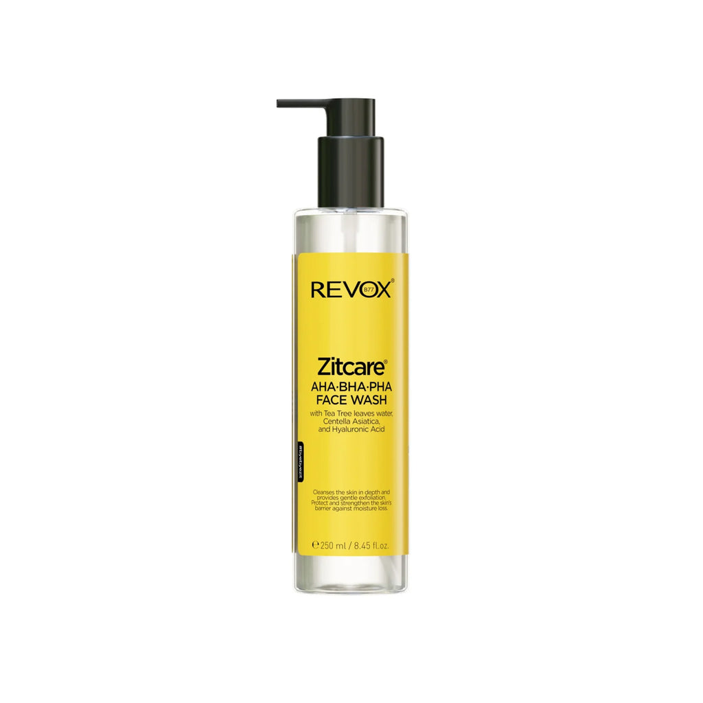REVOX B77 ZITCARE AHA.BHA.PHA. face wash 250ml