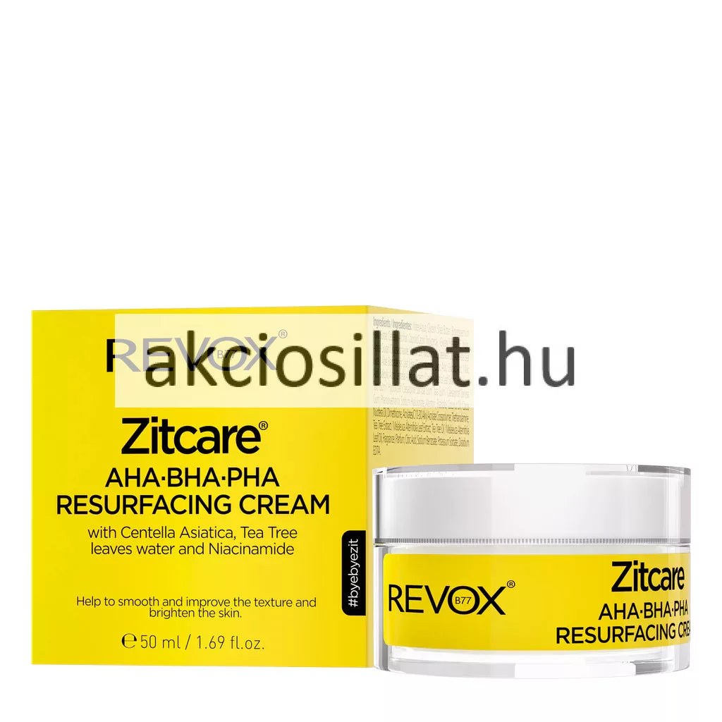 REVOX B77 ZITCARE AHA.BHA.PHA. resurfacing cream 50 ml