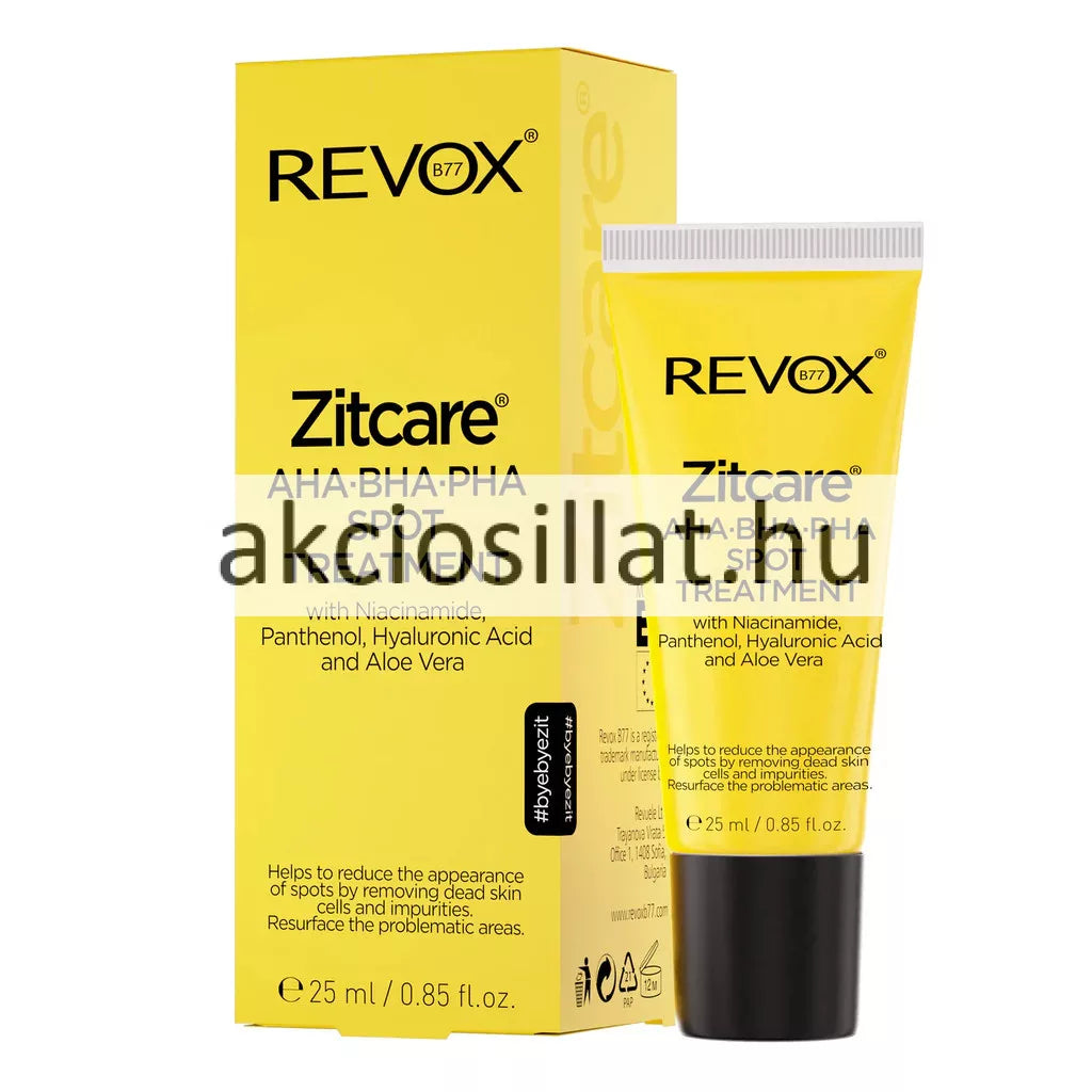 REVOX B77 ZITCARE AHA.BHA.PHA. spot treatment 25ml