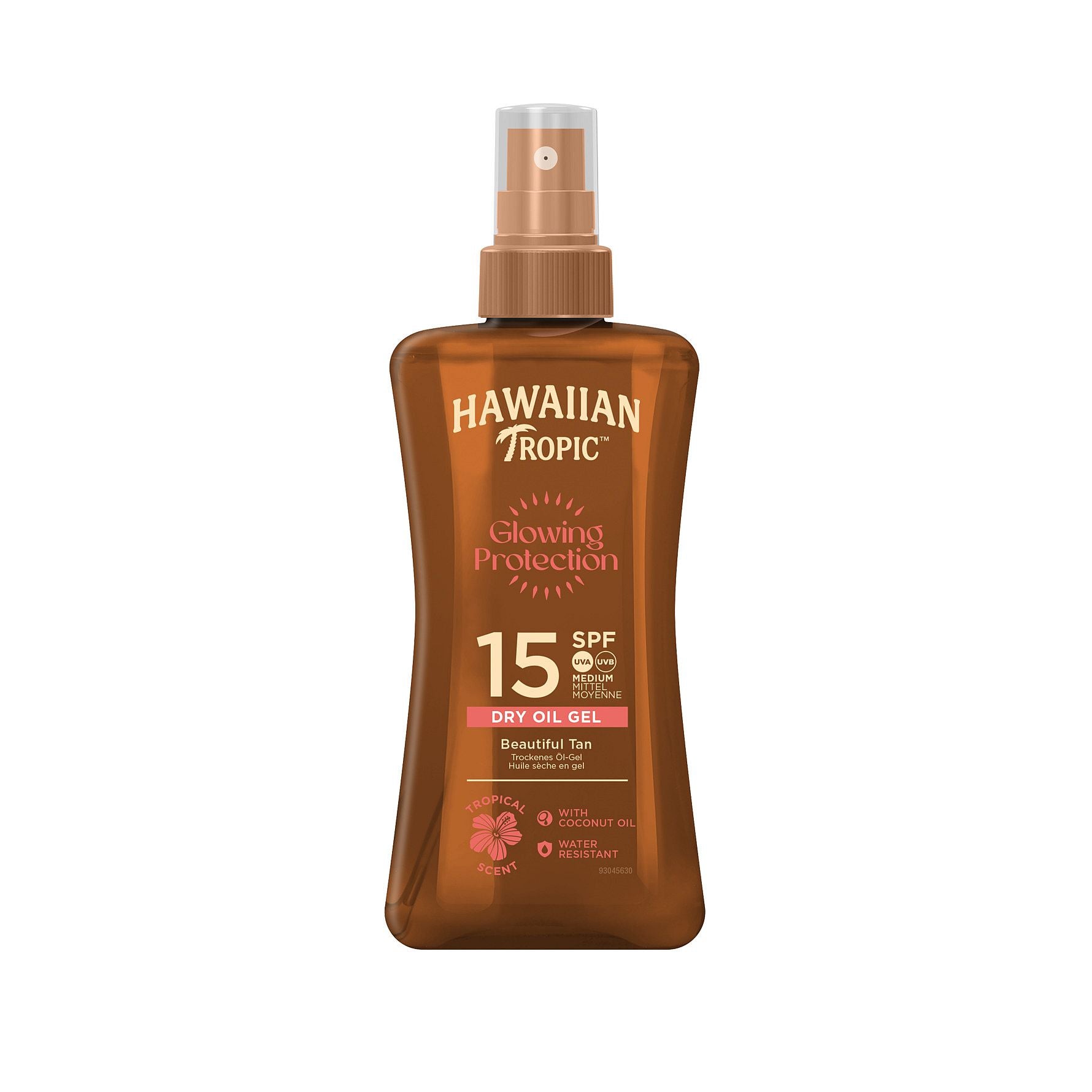 HAWAIIAN TROPIC COCONUT & GUAVA dry oil SPF15 spray 200 ml