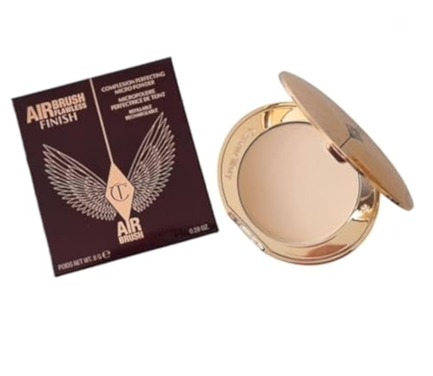 CHARLOTTE TILBURY AIRBRUSH FLAWLESS finishing setting powder #2-Medium 8 gr