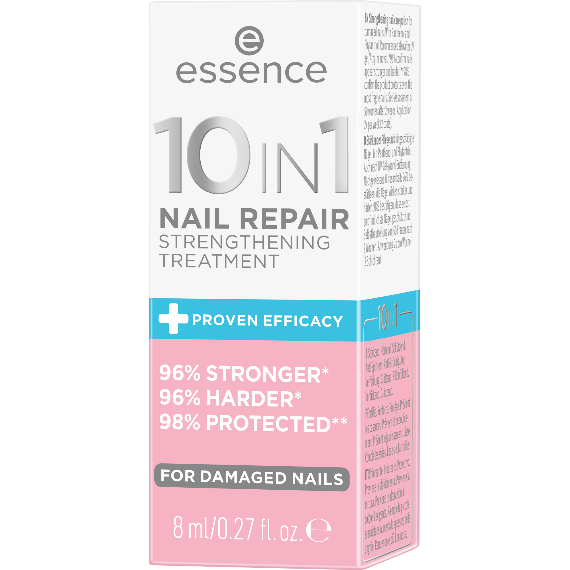 ESSENCE NAIL REPAIR 10 in 1 strengthening repair treatment 8 ml