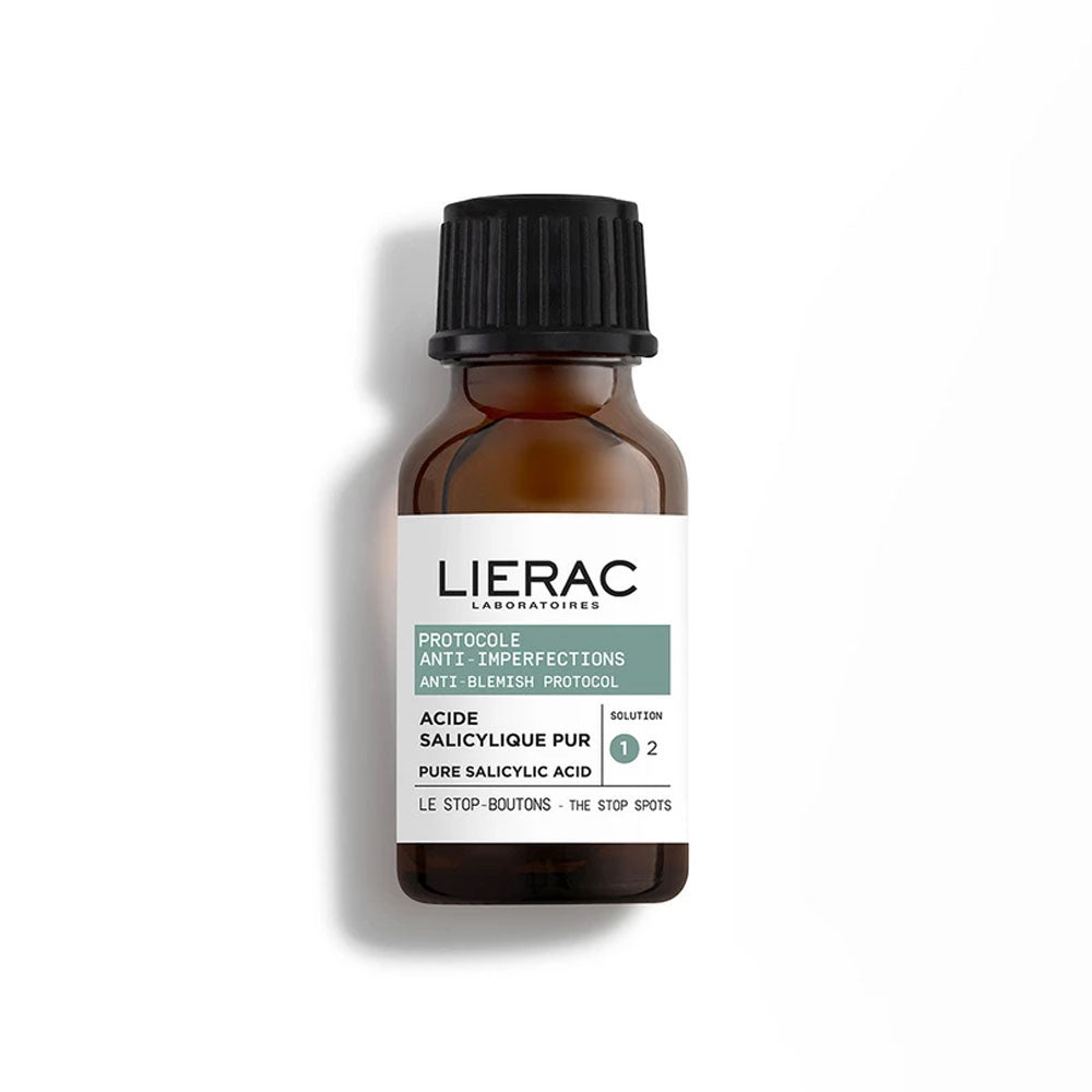 LIERAC ANTI IMPERFECTIONS PROTOCOL stop pimples pure salicylic acid 15 ml