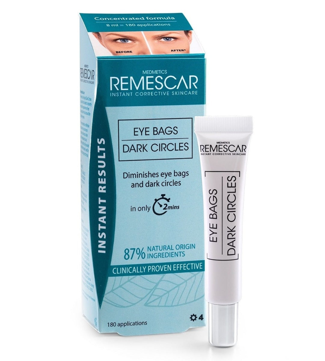 REMESCAR BAGS AND DARK CIRCLES vegetable formula 8 ml
