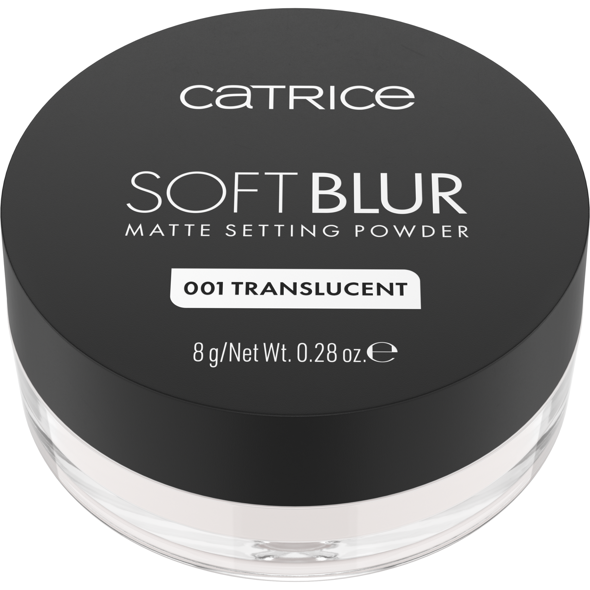 CATRICE SOFT BLUR mattifying setting powder #001-Translucent 8 gr