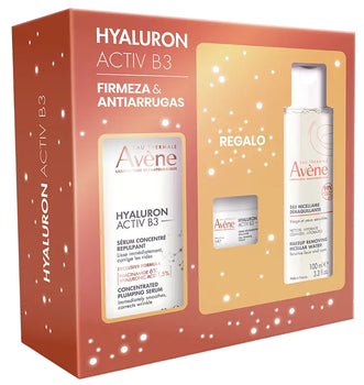 AVÈNE HYALURON ACTIV B3 SERUM + MICELLAR + CREAM CASE 3 pcs