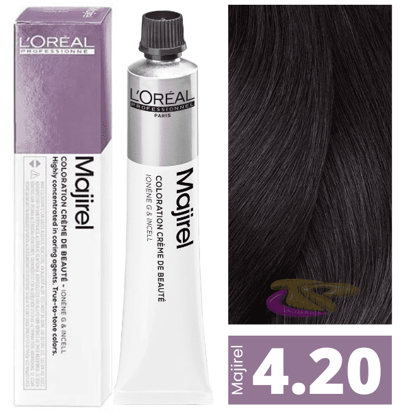 L'ORÉAL PROFESSIONNEL PARIS MAJIREL ionène G coloration crème #4,20 50 ml