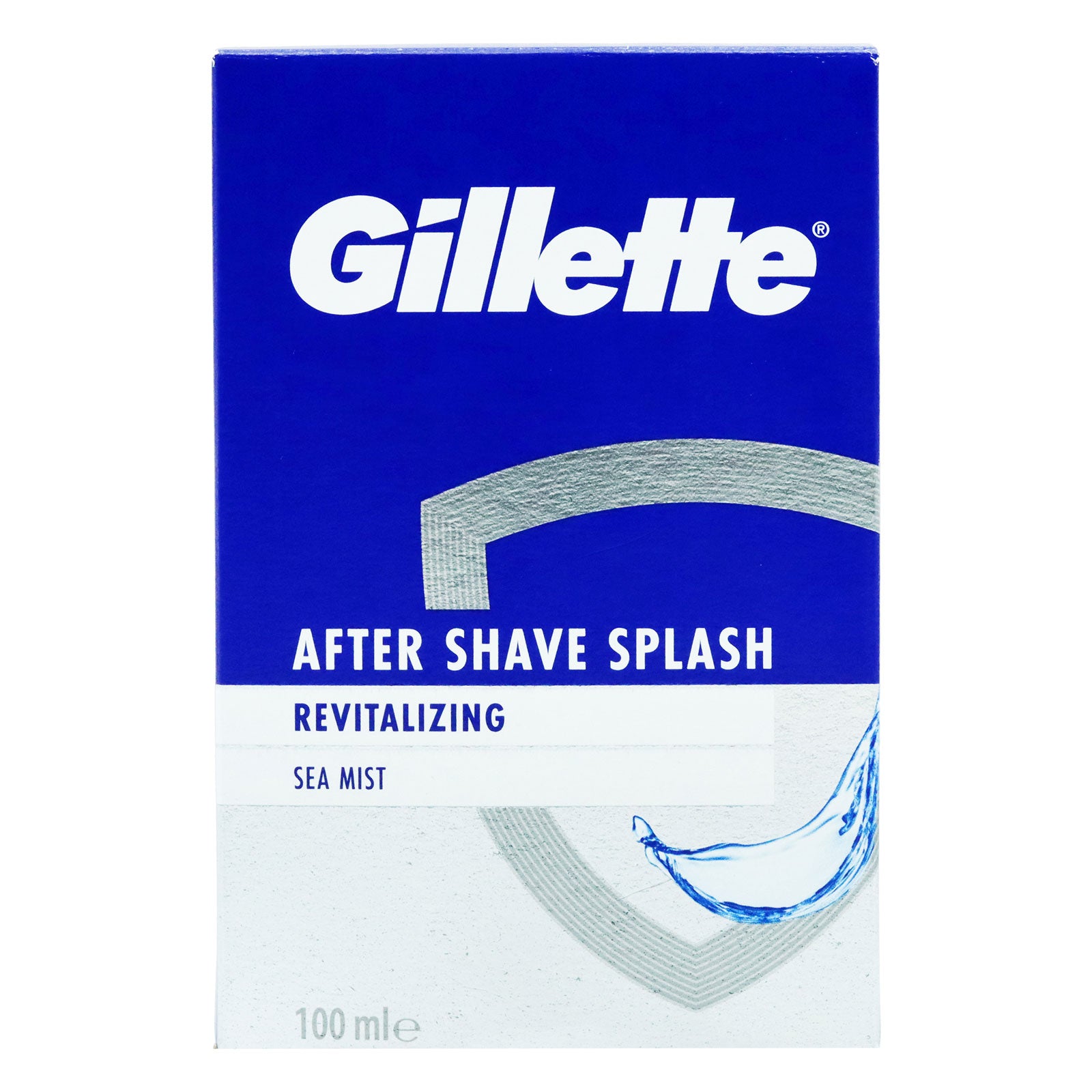 GILLETTE after shave revitalizing sea mist splash 100 ml