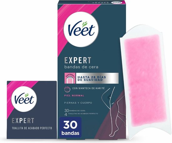 VEET BODY EXPERT wax strips normal skin 30 u