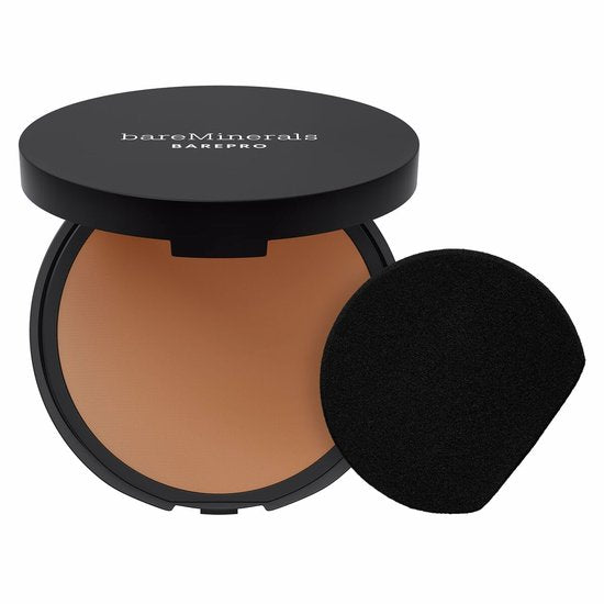 BARE MINERALS BAREPRO 24HR Skin Perfecting Powder Foundation #45-Medium Deep Neutral 8 gr