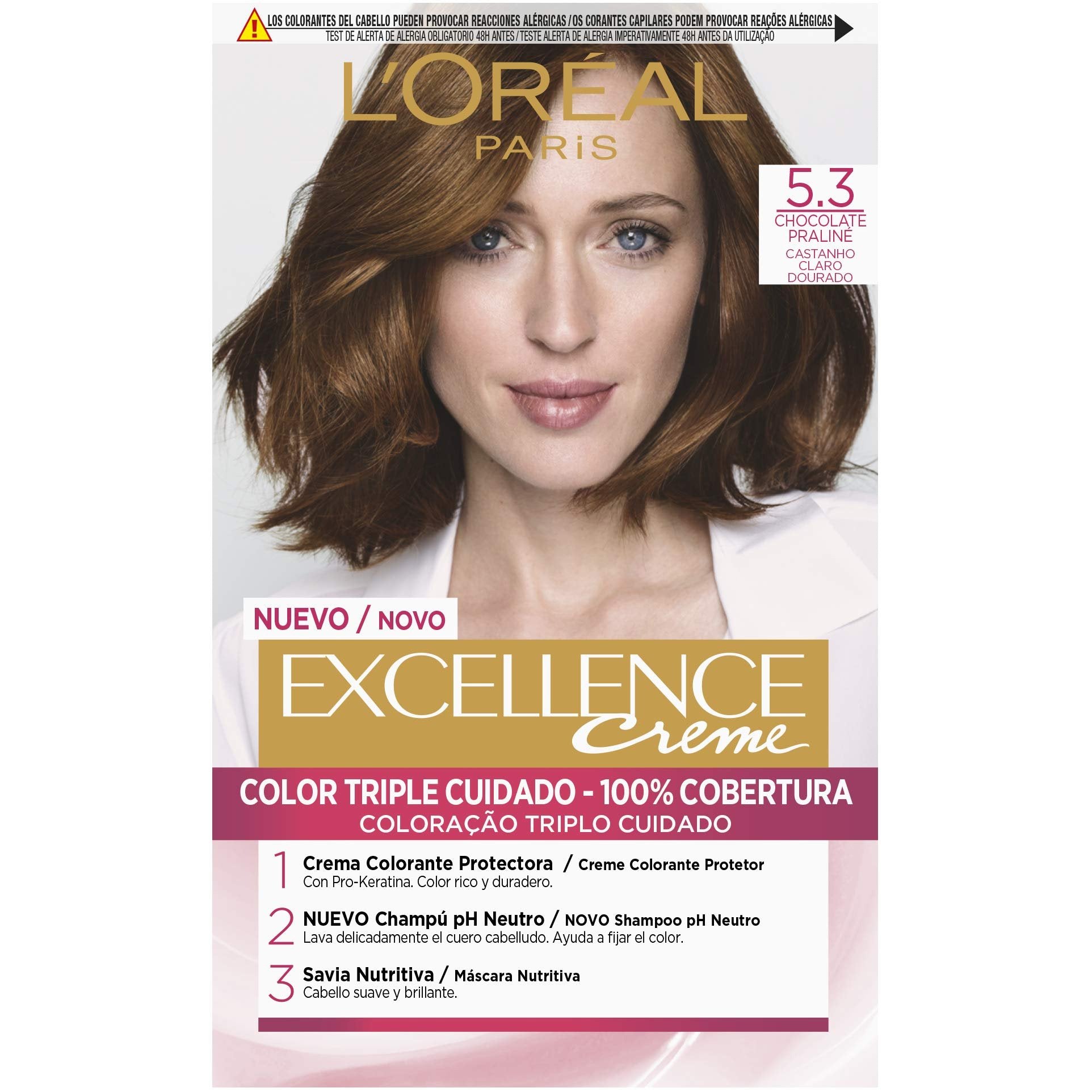 L'ORÉAL PARIS EXCELLENCE Creme dye #5.3-light golden brown 1 u