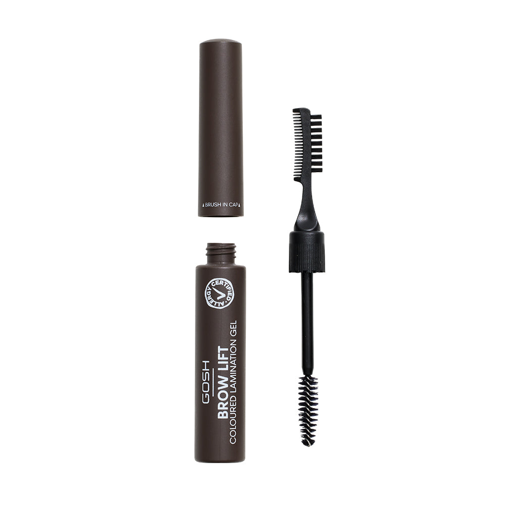 GOSH BROW LIFT colored lamination gel #002-Dark Brown 6 ml