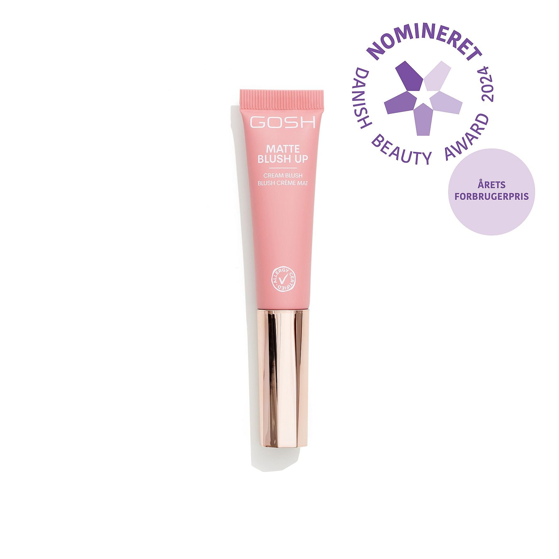 GOSH MATTE BLUSH UP cream blush #002-Dusty Rose 14 ml