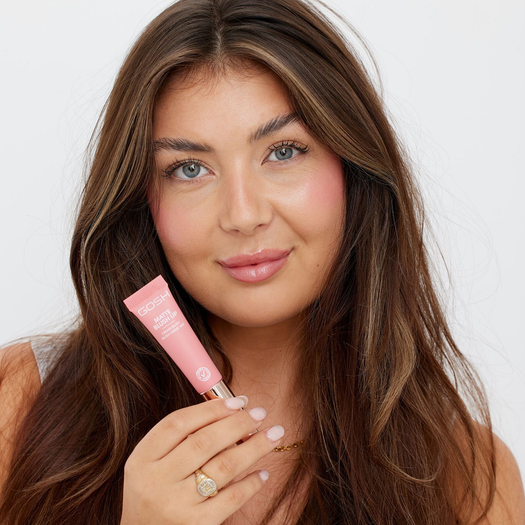 GOSH MATTE BLUSH UP cream blush #002-Dusty Rose 14 ml