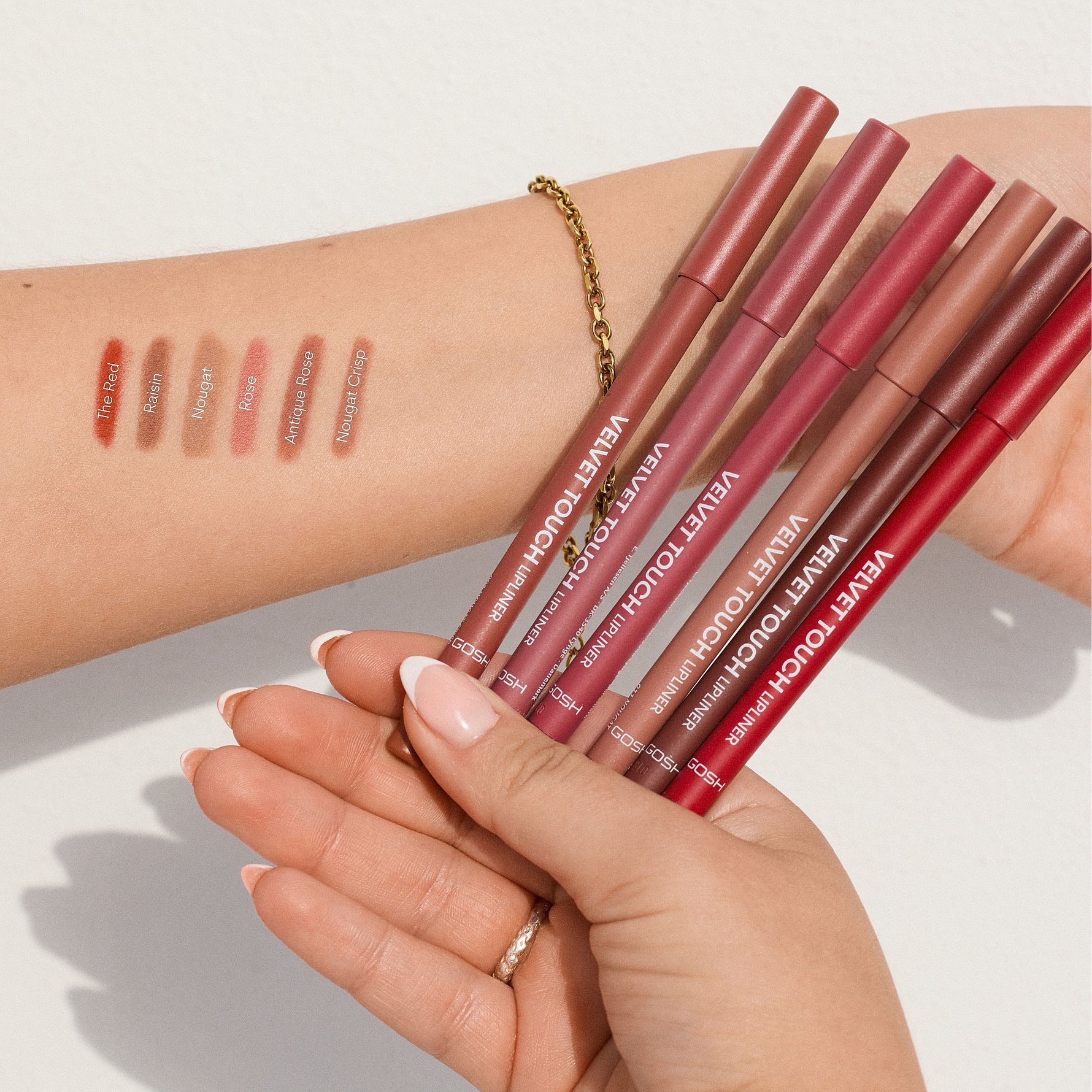 GOSH VELVET TOUCH waterproof lipliner #012-Raisin 1.20 gr