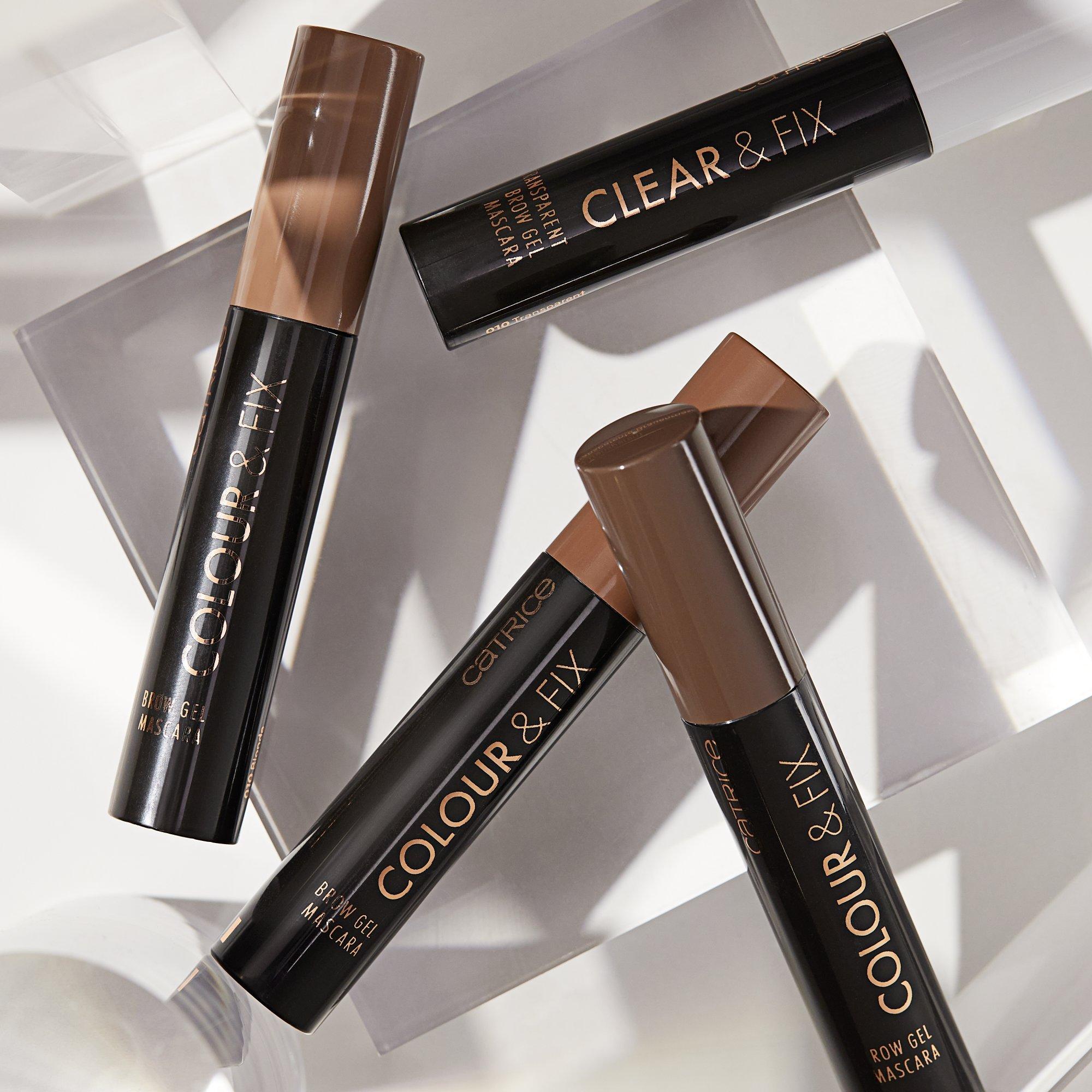 CATRICE COLOR &amp; FIX brow gel mascara #030-dark brown 5 ml